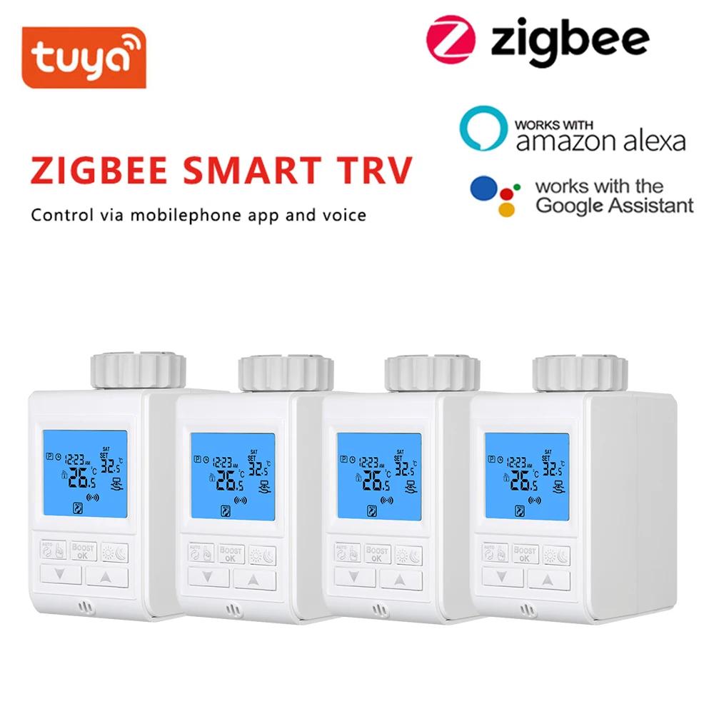 Tuya ͸  ZigBee 2MQTT   TRV α׷Ӻ µ Ʈѷ  Alexa Google Home